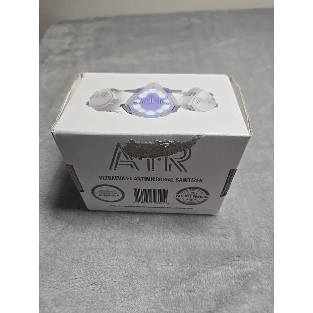 Air Solo UltraViolet Antimicrobial Sanitizer Mask Open Box New